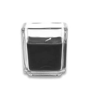 Black Square Glass Votive Candles (96pcs/Case) Bulk:  Home 