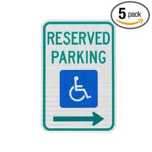 Elderlee, Inc. 9112.78005 Handicapped Parking Sign, Reserved Parking 