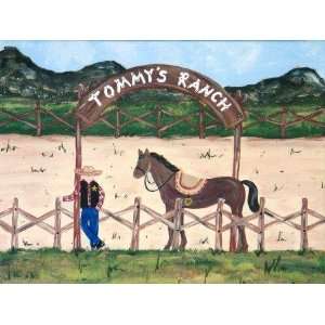  Dude Ranch Canvas Personalized