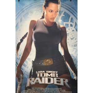 Tomb Raider   Angelina Jolie   2001 Movie Poster 27 X 40 (445)