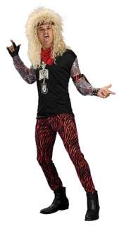 80s Hair Band Glam Rock Heavy Metal Adult Costume  
