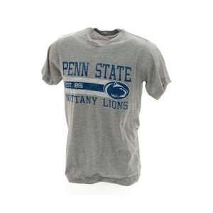  Penn State Vintage T Shirt Gray Stripe