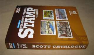2012 SCOTT Standard Postage Stamp Catalogue vol 4 J O in C O L O R