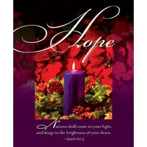  Advent First Sunday Purple Bulletin 2010, Large (Package 