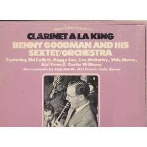    Clarinet A La King BENNY GOODMAN & His Sextet/Orchestra Music