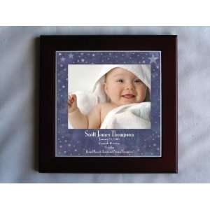  Custom Personalized Photo Birth Announcement Tiles: Baby