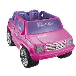  Power Wheels Barbie Cadillac Escalade Toys & Games