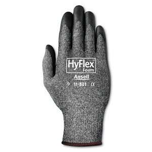  Ansell HyFlex 11 801 Foam Nitrile Coated Glove   Dozen 