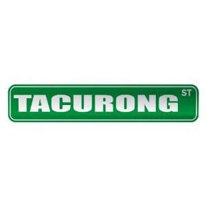     TACURONG ST  STREET SIGN CITY PHILIPPINES: Home Improvement