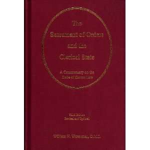   state A commentary on the code of canon law (9780919261501) William
