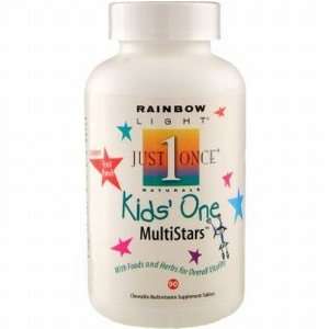    Rainbow Light Kids One Multistars 90 Tabs: Health & Personal Care