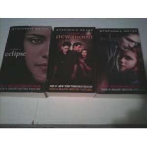   Trilogy Twilight, New Moon, & Eclipse Stephenie Meyer Books