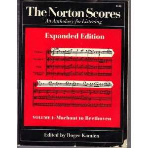  The Norton Scores An Anthology for Listening Expanded 