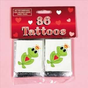   Valentines Day! Frog Tattoos   Novelty Jewelry & Tattoos & Body Art