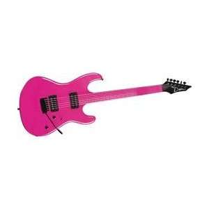  Dean Custom Zone Electric Guitar Fluorescent Pink: Musical 