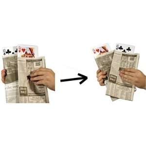  Times for a Change Newspaper Card Change   Magic T: Toys 