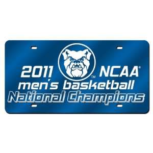 NCAA Butler Bulldogs 2011 Basketball Champs Laser Cut Auto Tag:  