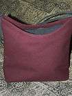 Tano / New York, size medium, wool bag, stylish maroon color
