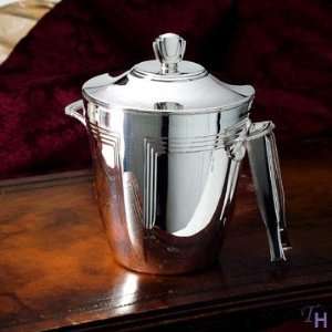 Ricci 2 pc. Art Deco Ice Bucket.: Kitchen & Dining