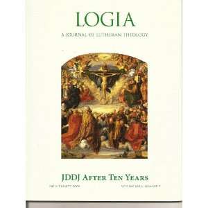  LOGIA JDDJ After Ten Years (PDF on CD) Armand J. Boehme 