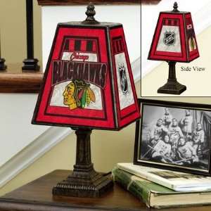  NHL 14 Art Glass Table Lamp Team: St. Louis Blues: Home 