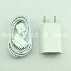NEW USB Wall Charger Sync cable iTouch iPhone 4 3G iPod