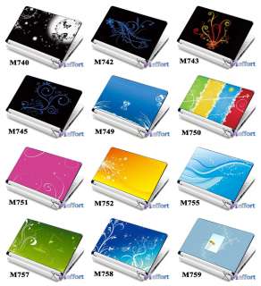 Laptop Notebook Skin Sticker Cover + Screen Protector  