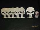 steel shooting targets evil skull knockovers 8 in tall action