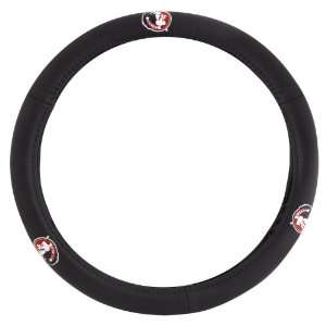   916 Florida State Collegiate Leather Steering Wheel Cover: Automotive