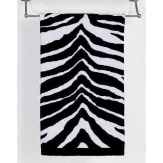 Zebra Bath Towel Zebra Animal Print Bath Coordinates