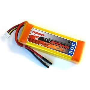   Tenergy 2100mAh 30C LIPO Battery Pack for RC helicopters Toys & Games