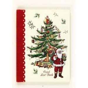  Spode Tree Xmas Card List Book (9780705385992): C R Gibson 