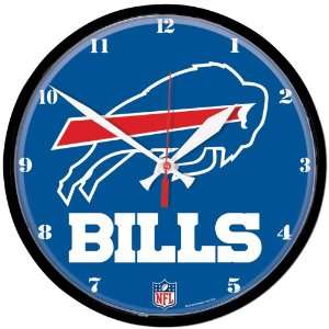 Buffalo Bills NFL Round Wall Clock:  Sports & Outdoors