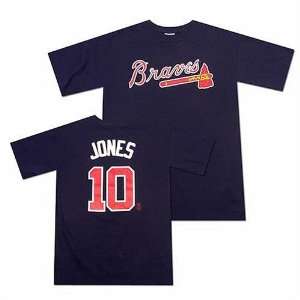 Atlanta Braves Chipper Jones Player Name & Number Baby/Infant Jersey T 