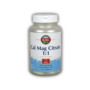  Calcium Magnesium Citrate 500mg   120   Tablet: Health 