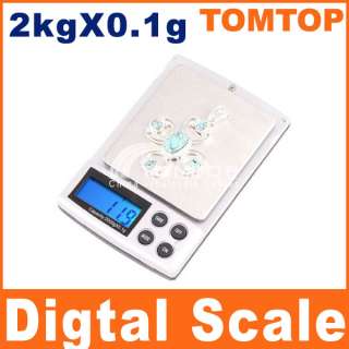 2000g 2kg Electronic Digital Balance Weight Scale  