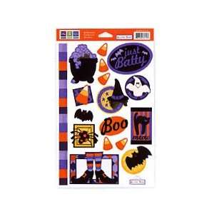  Just Batty Embossed Stickers Arts, Crafts & Sewing