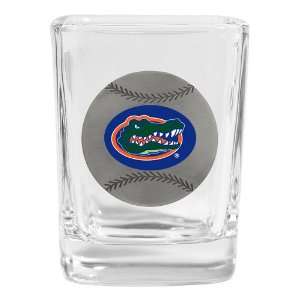  Florida Gators NCAA Baseball Square Shot Glass: Sports 