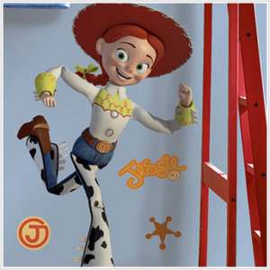DISNEY TOY STORY 3 JESSE BiG Wall Mural Room Stickers  