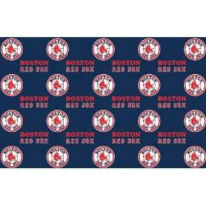  2 packages of MLB Gift Wrap   Red Sox: Sports & Outdoors