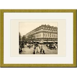   Print 17x23, The Grand Hotel and the Cafe de la Paix
