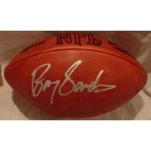  Barry Sanders Autographed/Hand Signed Official Wilson NFL 