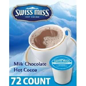 Swiss Miss Milk Chocolate Hot Cocoa 72 Count K Cups  
