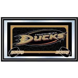  Best Quality NHL Anaheim Ducks Framed Team Logo Mirror 