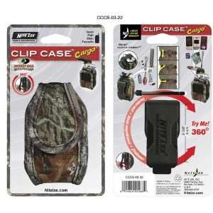  Nite Ize Clip Case Cargo Small Velcro CCCS 03 22 Mossy Oak 