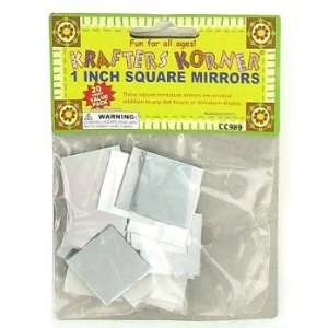   New   20pc Square Mirrors Case Pack 48 by DDI Arts, Crafts & Sewing
