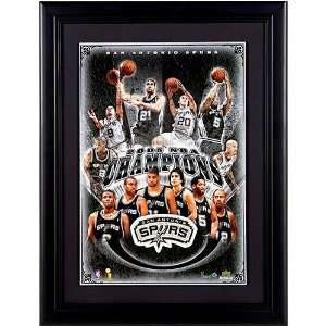  San Antonio Spurs 2005 NBA Champions Framed Commemorative 