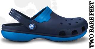 Crocs Duet Unisex Shoes Navy   New   Sizes UK 4   13  