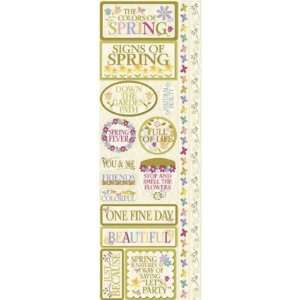  Reminisce   In Bloom Collection   Cardstock Stickers   In Bloom 