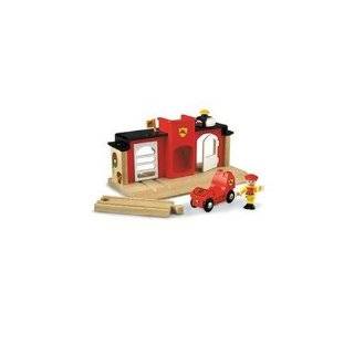 Start your toddler on train play with Thomas or Brio
